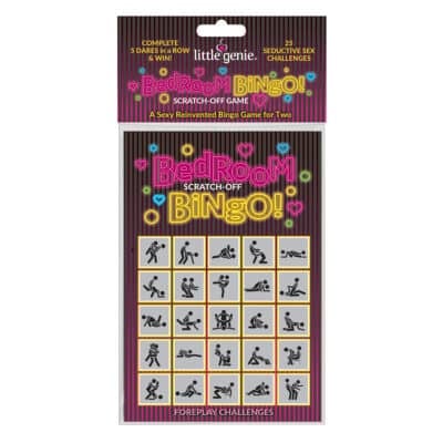 Bedroom Bingo Scratch off Romance Game