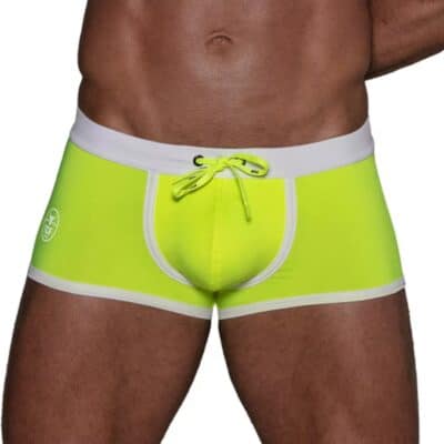 Neon Swim Trunks Yellow - Size : S
