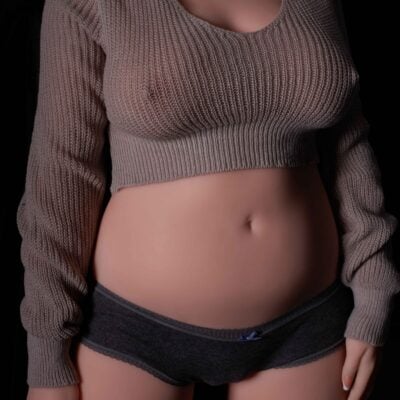 Silicone Big Tits Sex Torso Toys H74 Cinnamon | Climax Doll