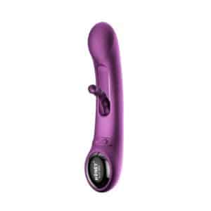 HoneyPlayBox - Tempo-Pressure Sensing App-Controlled Kinky Finger Tapping G-spot Vibrator Purple