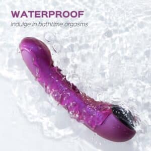 HoneyPlayBox - Tempo-Pressure Sensing App-Controlled Kinky Finger Tapping G-spot Vibrator Purple