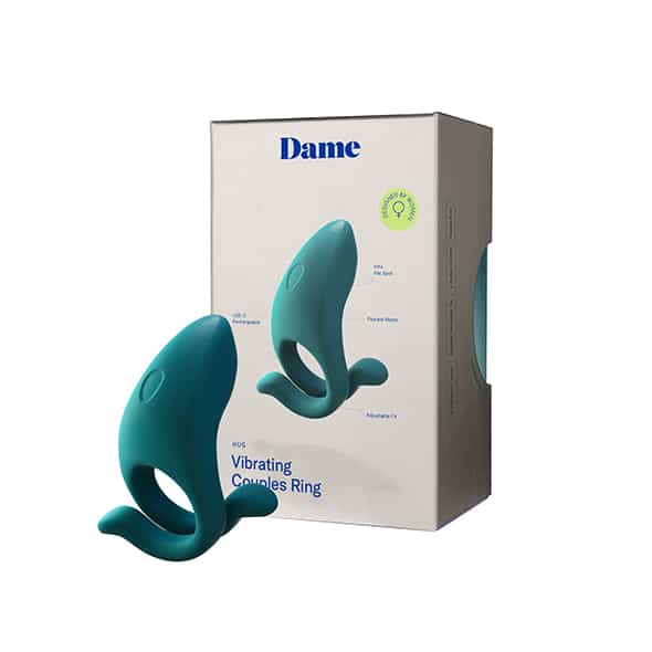 Dame - Hug Adjustable Cock Ring Fir