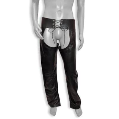 Prowler RED Leather Chap Small