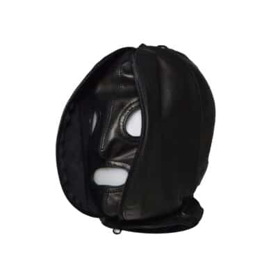 Prowler RED Leather Double Hood with Front Zipper