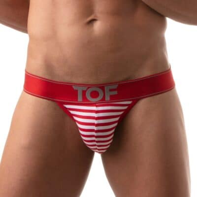 TOF Paris Sailor Jockstraps Red X Large