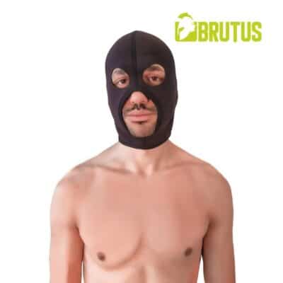 BRUTUS Neoprene Face Fucker Hood Black / Black