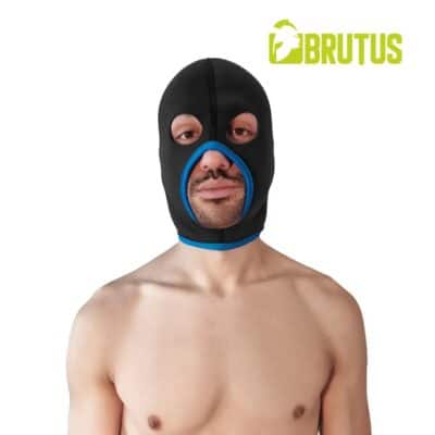 BRUTUS Neoprene Face Fucker Hood Black / Blue