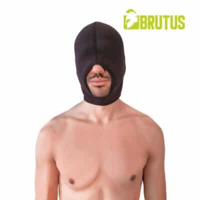 BRUTUS Blind Neoprene Face Fucker Hood Black / Black