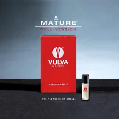VULVA Mature – Real Scent of a Mature, Dominant Woman An authentic vaginal aroma in a discreet vial, infused with real organic substances. Arousing, sensual, and intensely personal. Perfect for solo pleasure or scent fetish play.