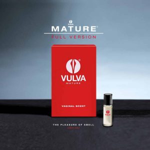VULVA Mature – Real Scent of a Mature, Dominant Woman An authentic vaginal aroma in a discreet vial, infused with real organic substances. Arousing, sensual, and intensely personal. Perfect for solo pleasure or scent fetish play.