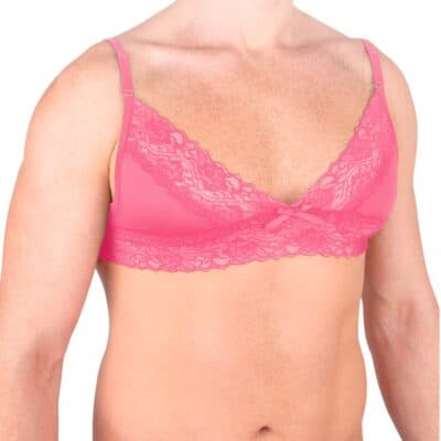 Prowler Pink Lace Bra Small