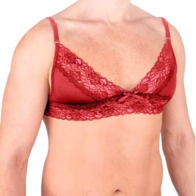 Prowler Red Lace Bra Small
