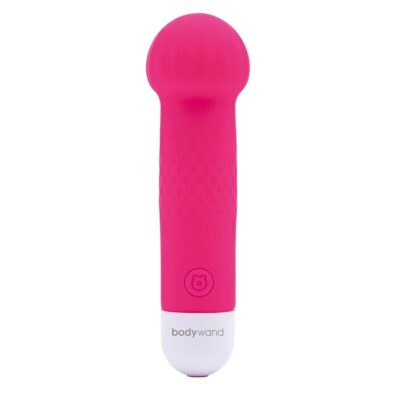 Bodywand Neon Mini Vibe Pocket Wand Vibrator Hot Pink