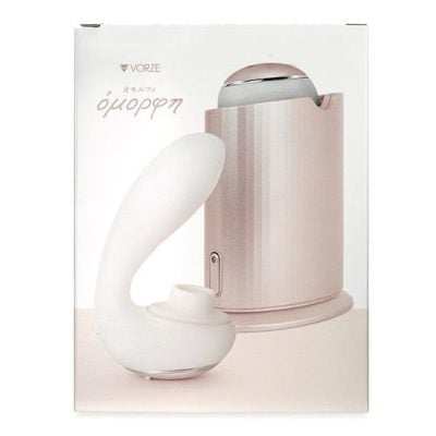 Omorfi Vibrating and sucking pleasure toy for women by  VORZE
