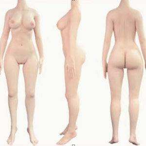 155cm Silicone Body
