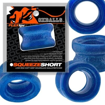 Squeeze Short Ball Stretcher Blue Fire