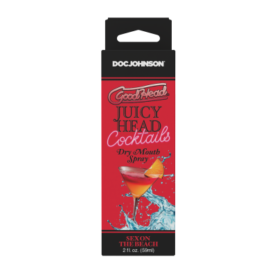GoodHead Juicy Head Cocktails Dry Mouth Spray Sex on the Beach 2 oz.
