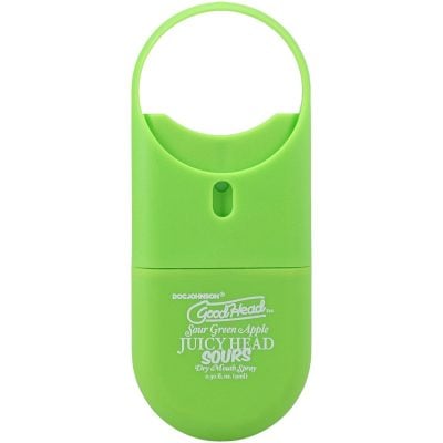 GoodHead Juicy Head Dry Mouth Spray To-Go Sour Green Apple 0.3 oz.