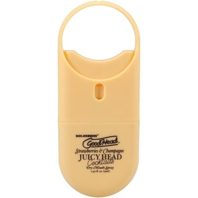 GoodHead Juicy Head Cocktails Dry Mouth Spray To-Go Strawberries & Champagne