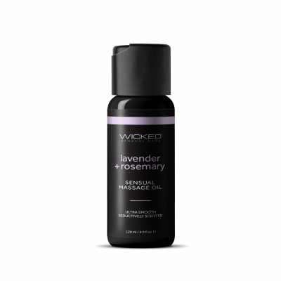 Wicked Sensual Care Sensual Massage Oil Lavender Rosemary 120ml