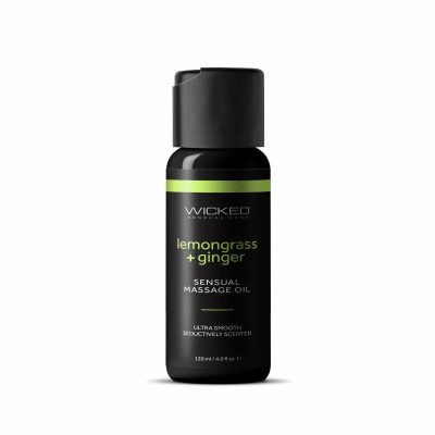 Wicked Sensual Care Sensual Massage Oil Lemongrass Ginger 120ml