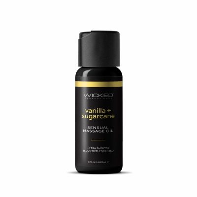 Wicked Sensual Care Sensual Massage Oil Vanilla Sugarcane 120ml
