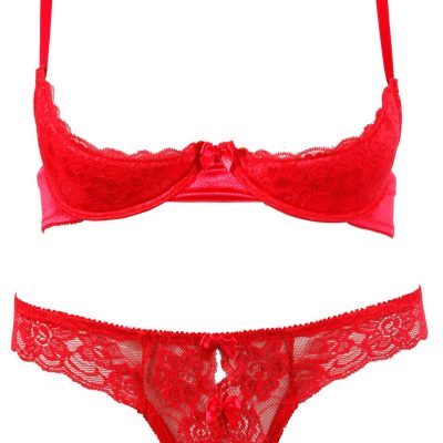 Bra Set Red