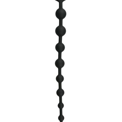 Long Anal Beads Black