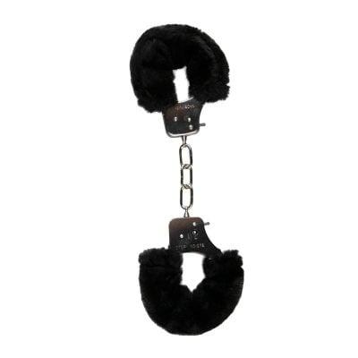 Easytoys Fetish - Furry Handcuffs - Black