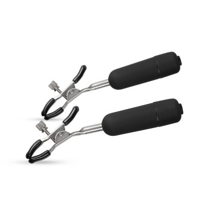 Easytoys Fetish - Nipple Clamps With Vibrating Bullets