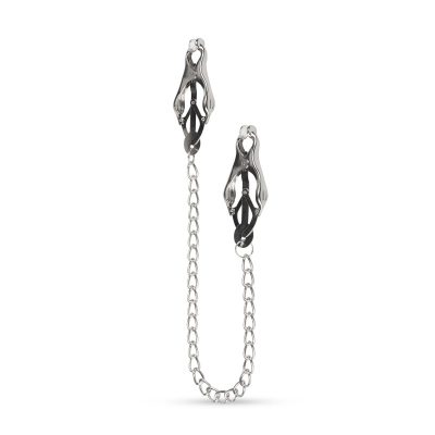 Easytoys Fetish - Japanese Clover Clamps With Chain