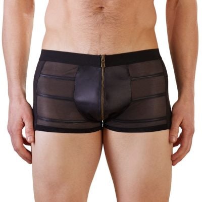 Translucent Pants With Powernet Inserts