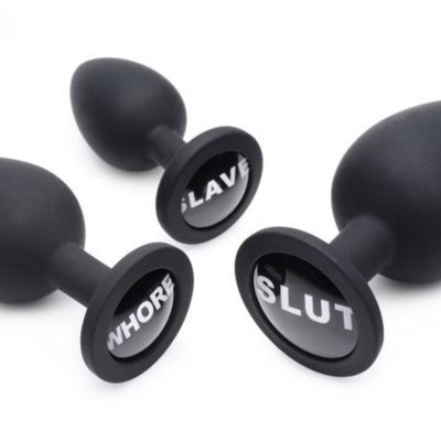 Dirty Words Anal Plug Set