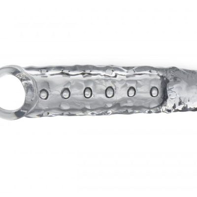 Extender Penis Sleeve With Nubs - Clear