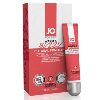 JO - For Her Warm & Buzzy Clitoral Stimulant - 10 ml