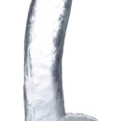 Jock C-Thru Transparent Dildo - 29 cm