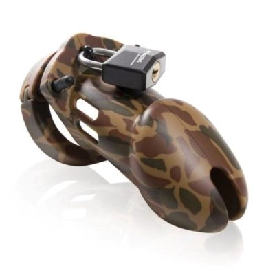 CB-6000S Chastitiy Cock Cage - Camouflage