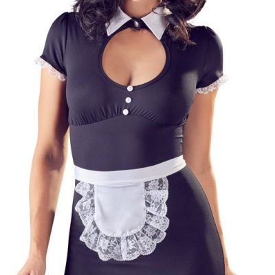 Sexy Maid Costume With Garters