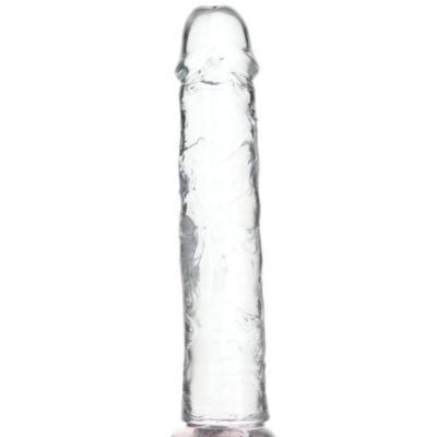 Crystal Addiction - Transparent Dildo - 20 cm