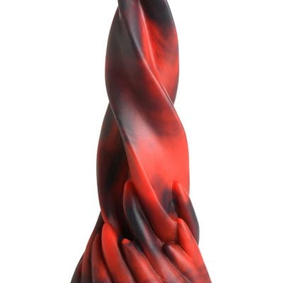Hell Kiss Twisted Tongues Silicone Dildo