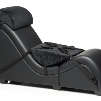 Kinky Sex Lounge with Cushions - Black