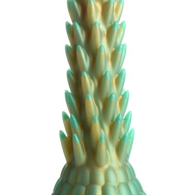 Stegosaurus Spiky Reptile Dildo - Green