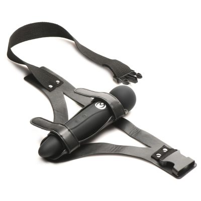 XR Brands - Thunder Strap Wand Thigh Harness - Black