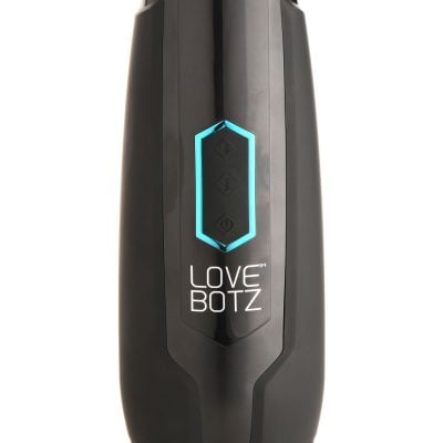 XR Brands - Thrusting and Vibrating Masturbator - Black
