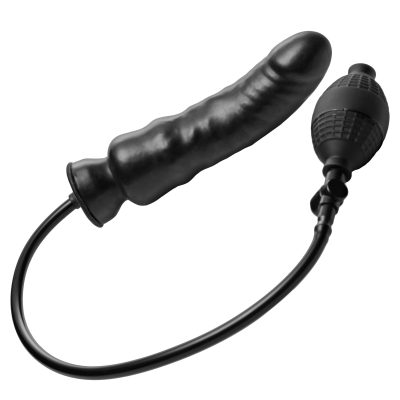 Master Series - Renegade Inflatable Dildo - Black