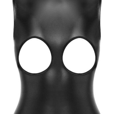 Bad Kitty – Open Cup Bodysuit with Head Mask – Black