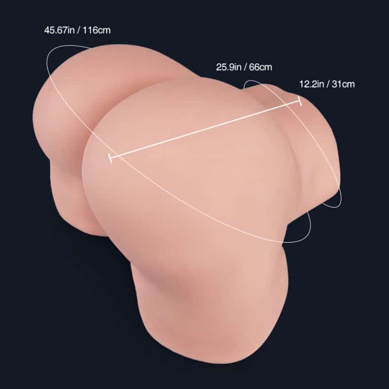 Daisy Big Ass Realistic Pussy Sex Doll size