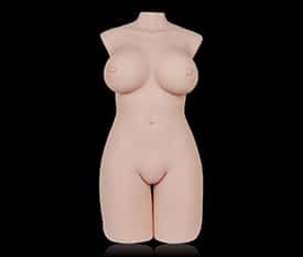morgpie nude doll black background
