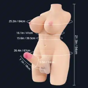 sarina big dick trans sex doll with tantabosom size chart black