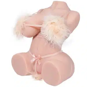selena mini sex doll side sitting dressed